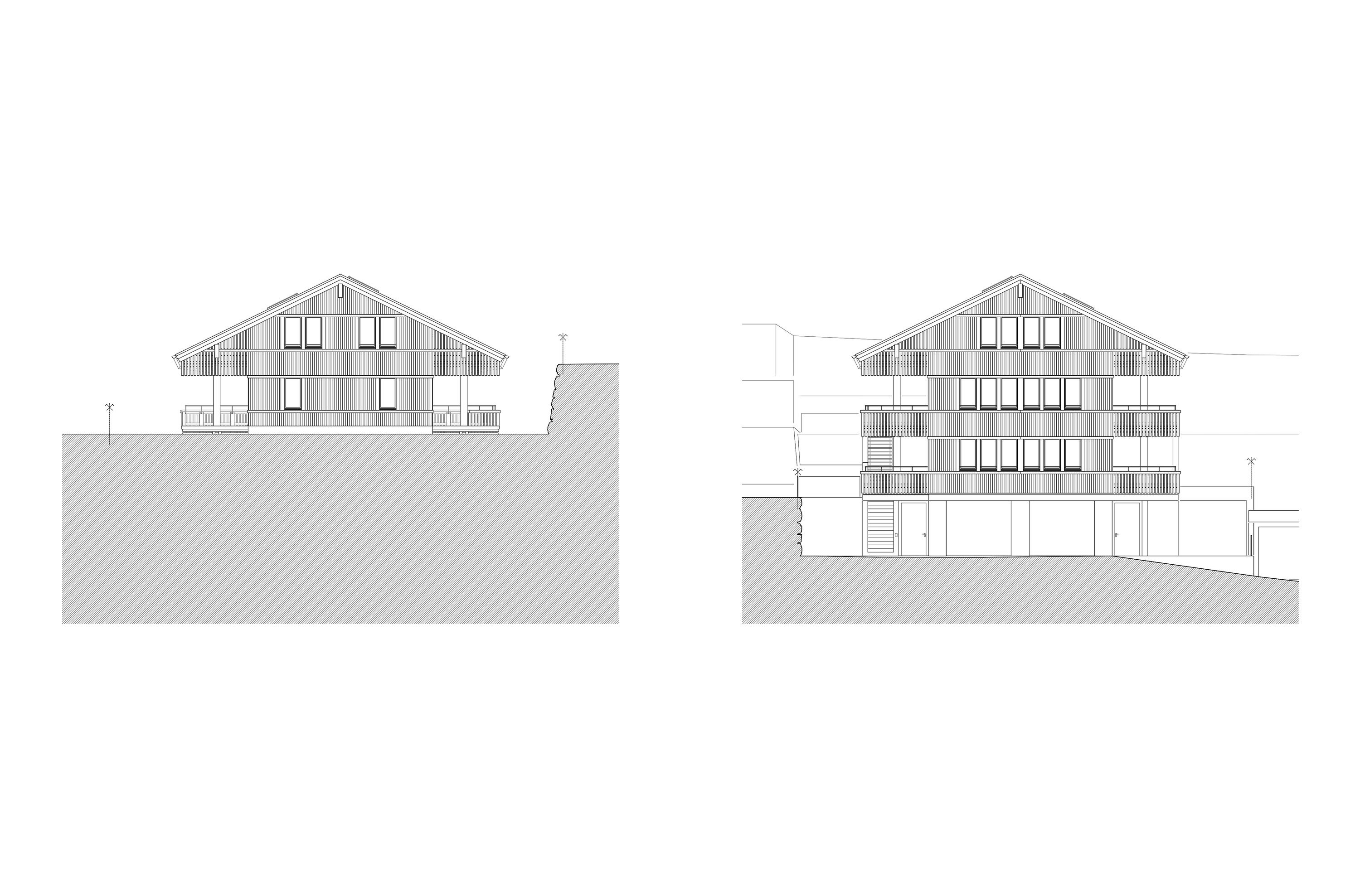 Ost- & Westfassade