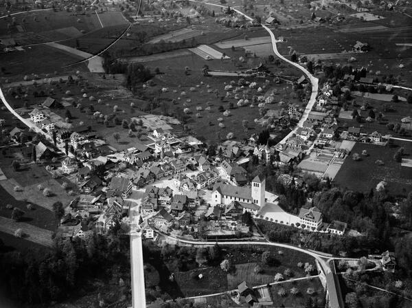 Flecken Rothenburg (F: ETH-Bibliothek Zürich, Bildarchiv | Werner Friedli, 1946)