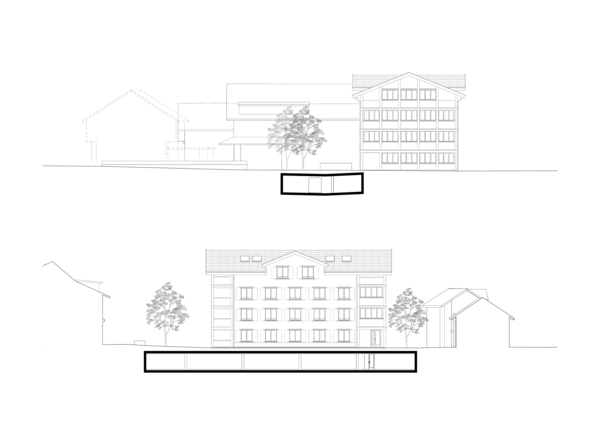 Nordfassade – Ostfassade